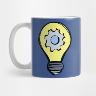 Lamp and gear Mug